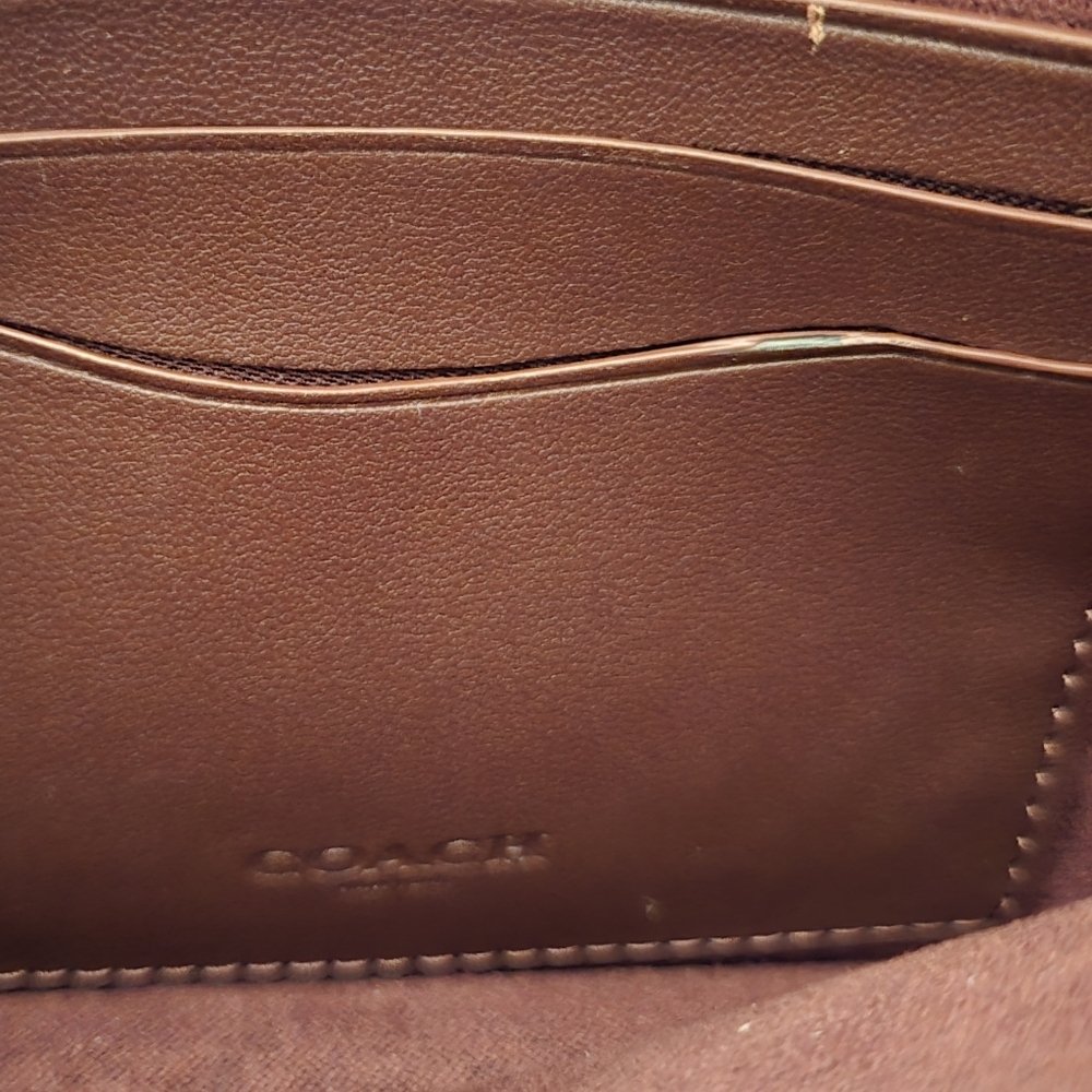 💥FLASH SALE 💲 FIRM 🔒  COACH: Originals Turnlock Wristlet - Picture 10 of 12